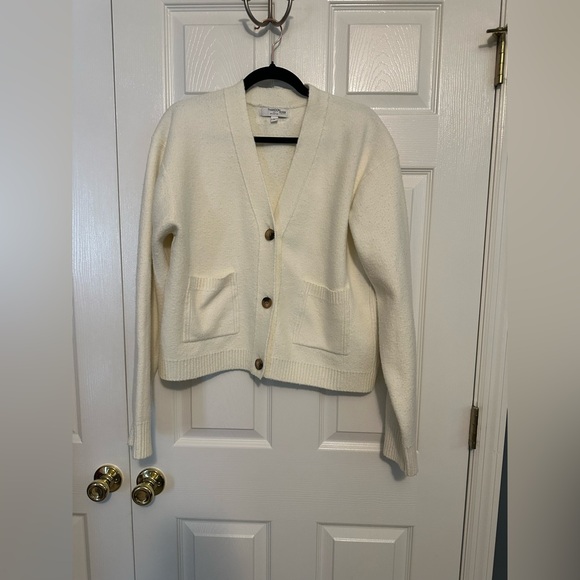 Thakoon Collective Women's Cream Cardigan Sweater - Picture 1 of 4